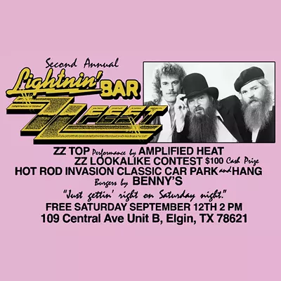 Image: ZZ Fest w/ Amplified Heat (ZZ Top tribute)